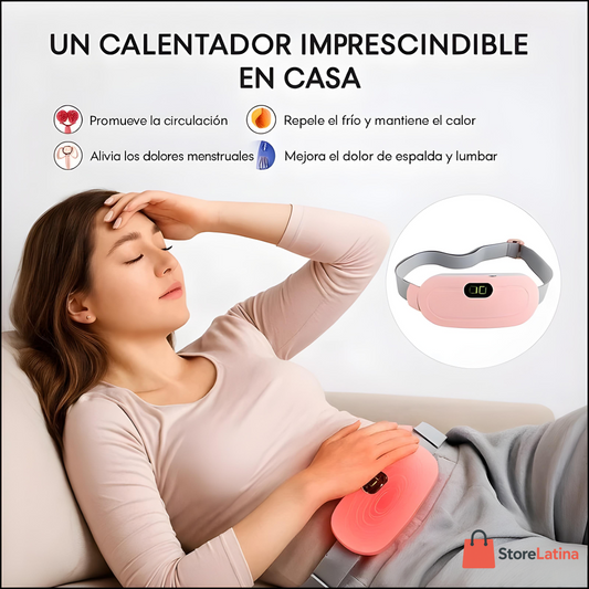 Cinturón Masajeador de Cólicos - ¡Siéntete Mejor en Minutos!