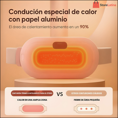 Cinturón Masajeador de Cólicos - ¡Siéntete Mejor en Minutos!