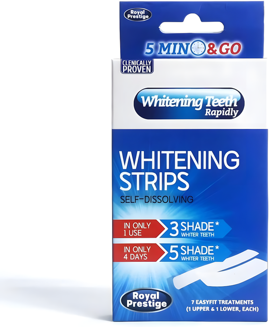 WHITENING STRIPS : Kit profesional de blanqueamiento dental