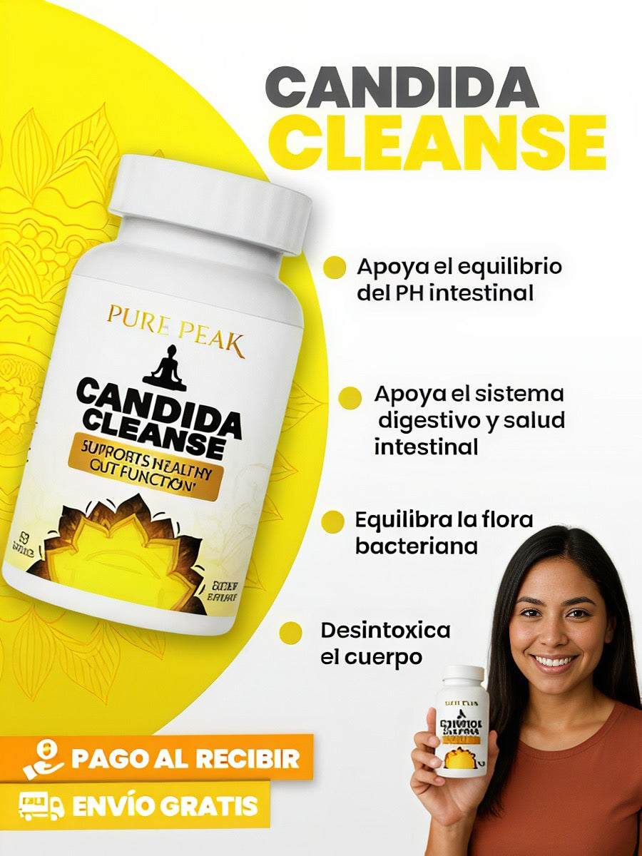 Candida Cleanse Limpia tu intestino y recupera tu energía natural