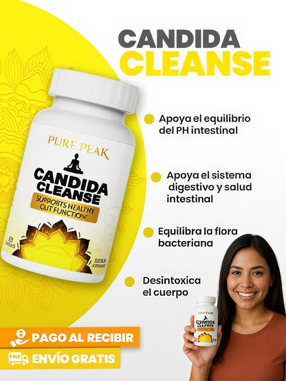 Candida Cleanse Limpia tu intestino y recupera tu energía natural