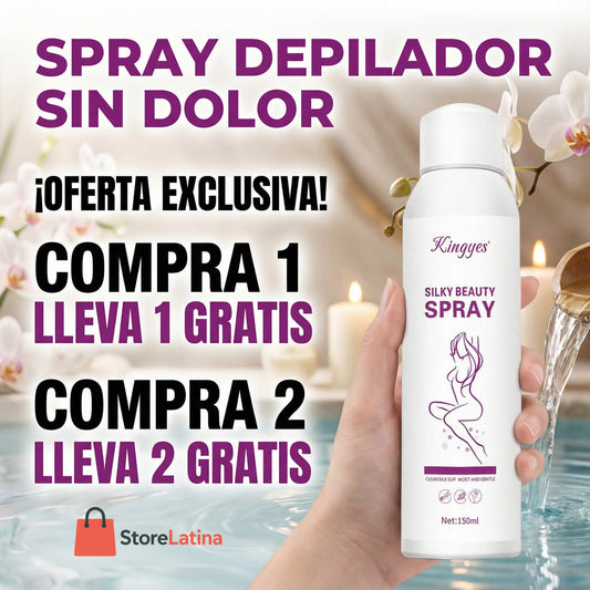 Spray Depilador sin dolor (Oferta 2x1) Envío Gratis