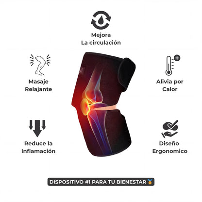 RODILLERA TÉRMICA ELECTRICA - ALIVIO PARA ARTRITIS Y DOLOR DE RODILLA